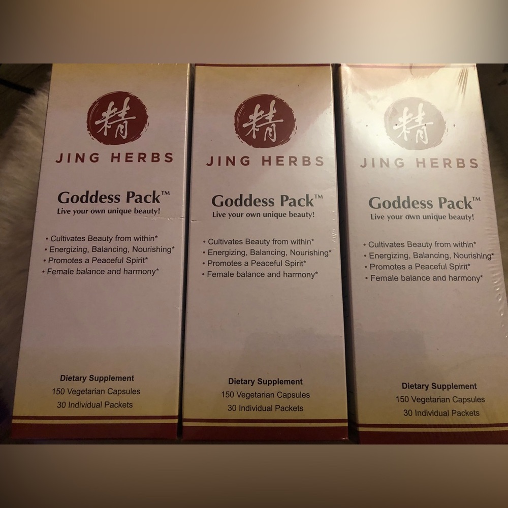 Jing Goddess Packs. New in box